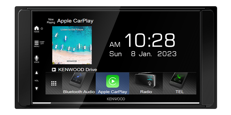 Kenwood DMX7522S 7" Wireless Apple CarPlay & Android Auto Receiver