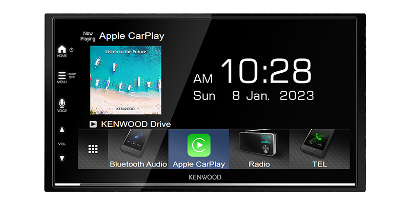Kenwood DMX7522S 7" Wireless Apple CarPlay & Android Auto Receiver