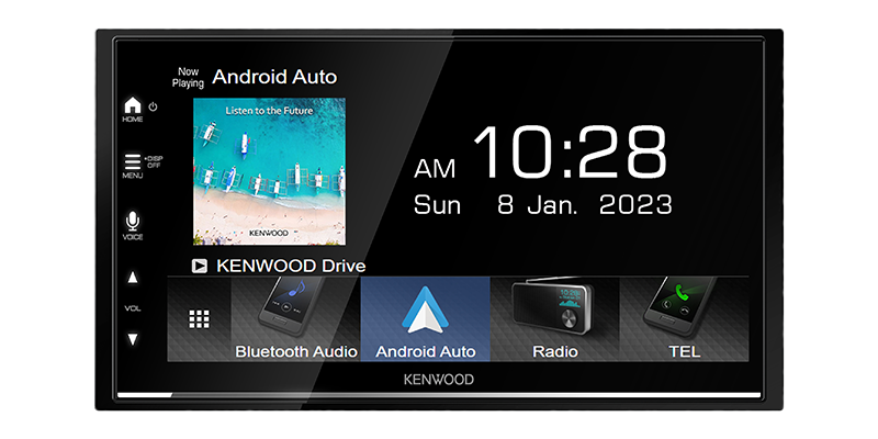 Kenwood DMX7522S 7" Wireless Apple CarPlay & Android Auto Receiver