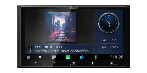 Kenwood DMX7525S 6.92" HD Wireless Apple CarPlay & Android Auto Multimedia Receiver