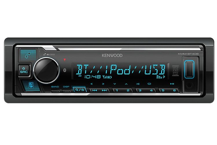 Kenwood KMM-BT408 Car Media Player 1 Din Bluetooth