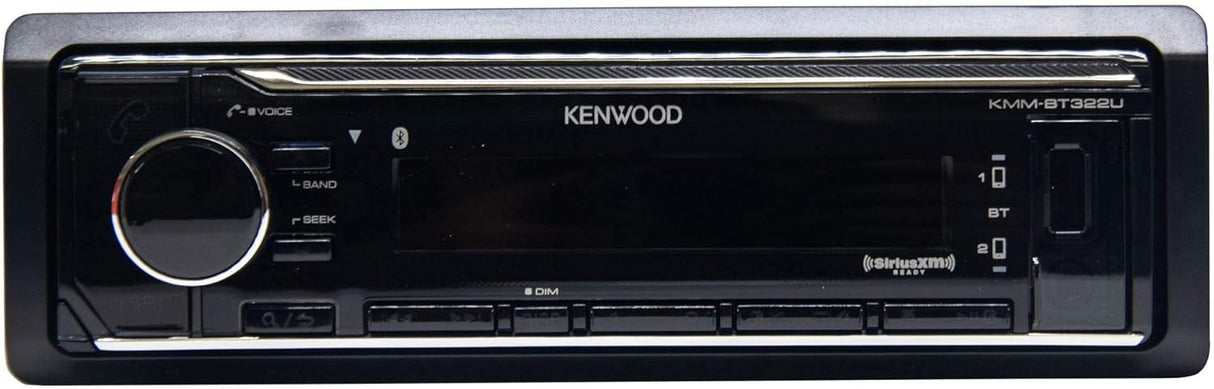 Kenwood KMM-BT408 Car Media Player 1 Din Bluetooth