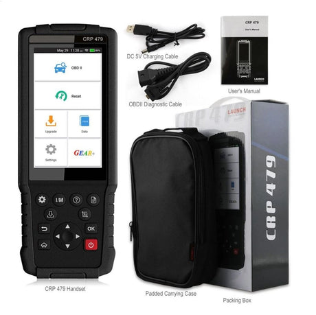 Car Scanner Engine ABS Oil etc. 15+ Special Functions LAUNCH X431 CRP479 OBD2