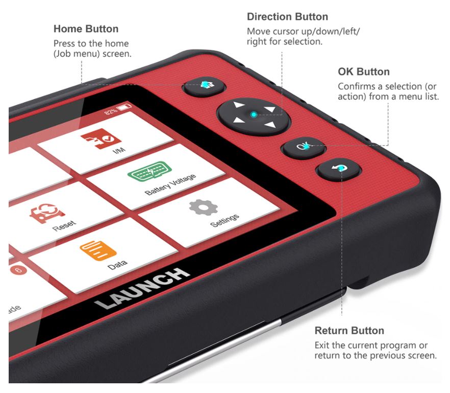 Professional Car Diagnostic Tool LAUNCH X431 CRP909C Full System 15 Functnions