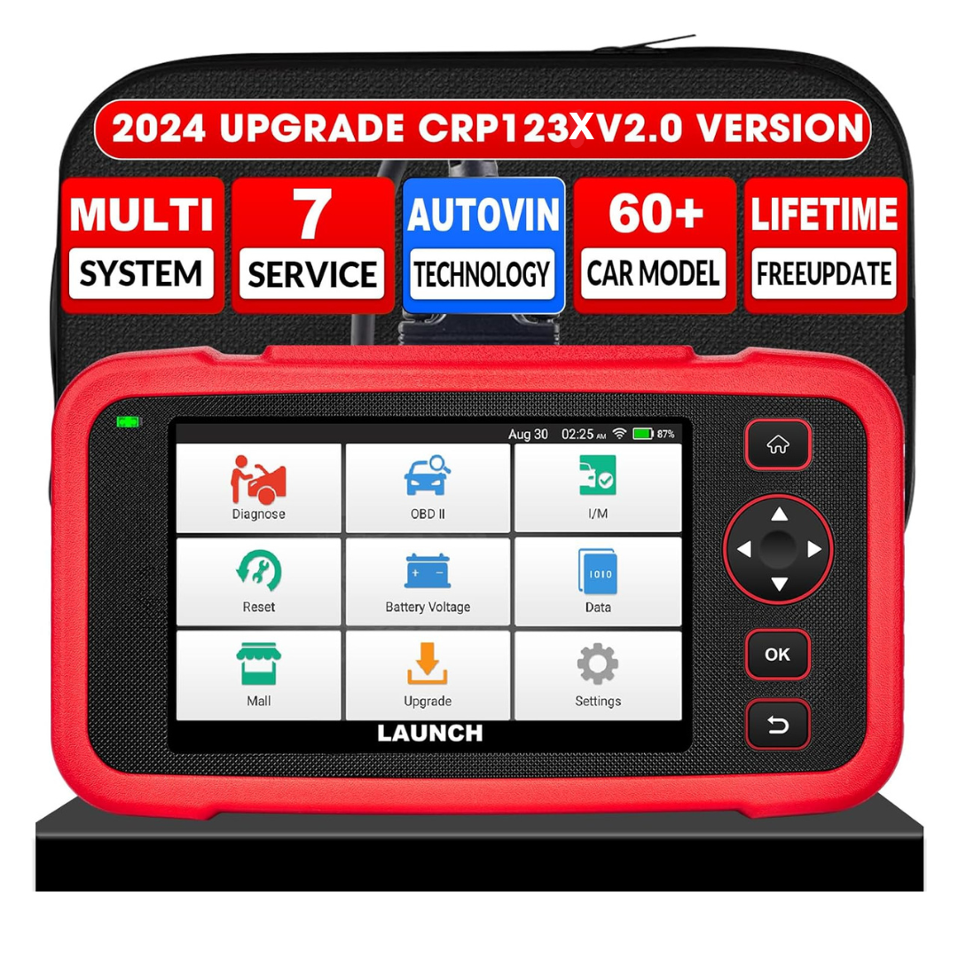LAUNCH CRP123X V3.0 2026 Version OBD2 Car Scanner 7 Service Functions