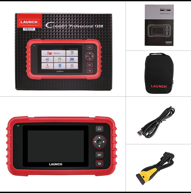 LAUNCH CRP123X V3.0 2026 Version OBD2 Car Scanner 7 Service Functions