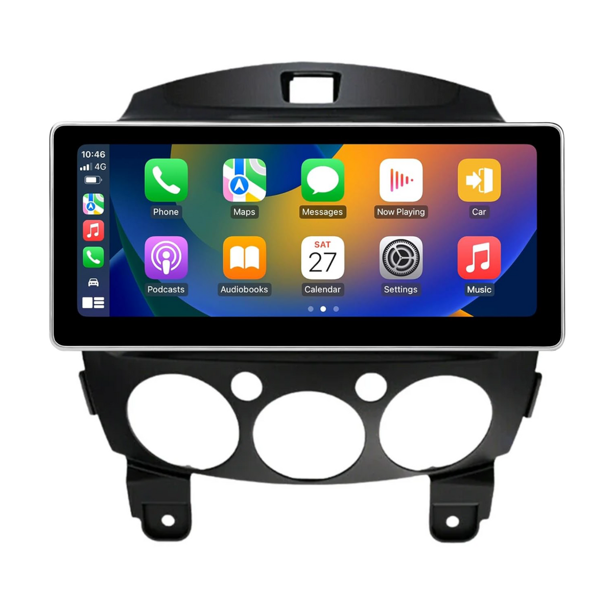 Daiko Hiro Car Stereo Wireless Carplay Android Auto For Mazda 2 Demio 2007-13