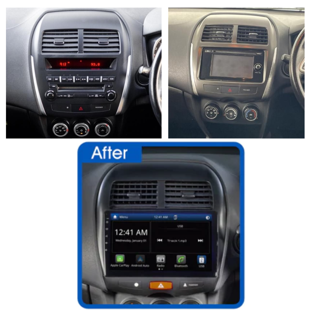 Daiko Multimedia Unit Wireless Carplay Android Auto For Mitsubishi ASX 2010-2019