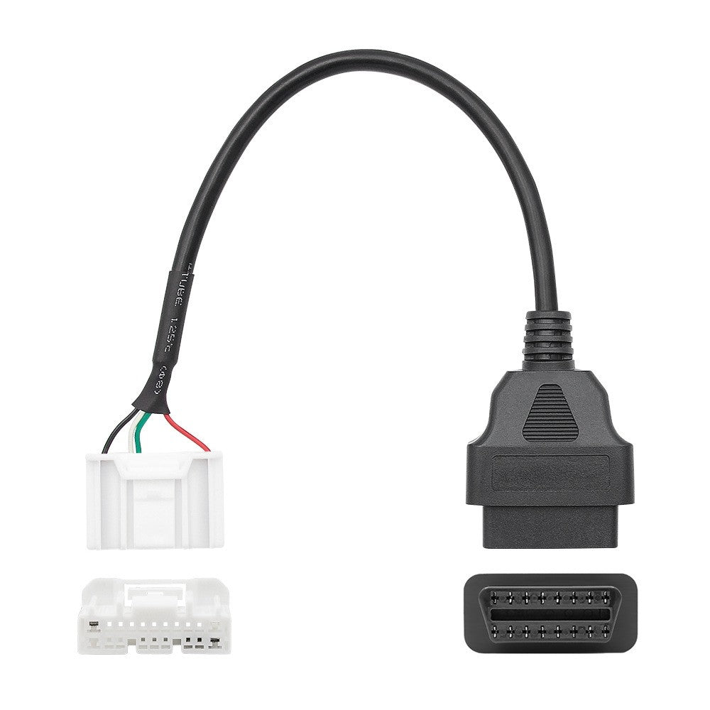 Tesla Model S & X 2015+ 20 pin to 16 pin OBD2 Adapter Diagnostic Connector Cable