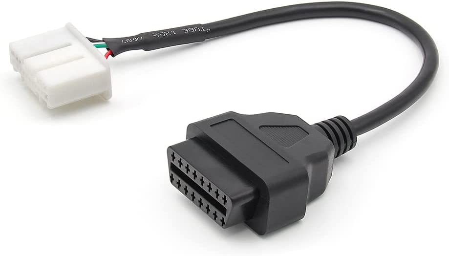 Tesla Model S & X 2015+ 20 pin to 16 pin OBD2 Adapter Diagnostic Connector Cable