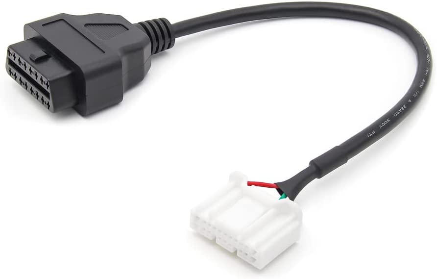 Tesla Model S & X 2015+ 20 pin to 16 pin OBD2 Adapter Diagnostic Connector Cable