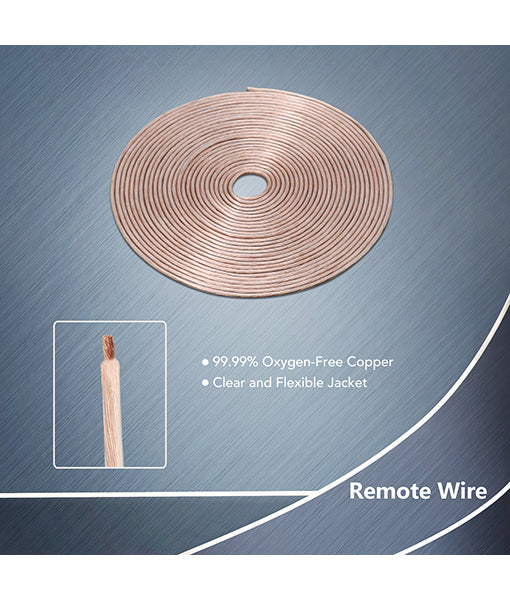 Recoil PCK4 4 AWG 2-CH Amplifier Installation Kits Oxygen free copper strands