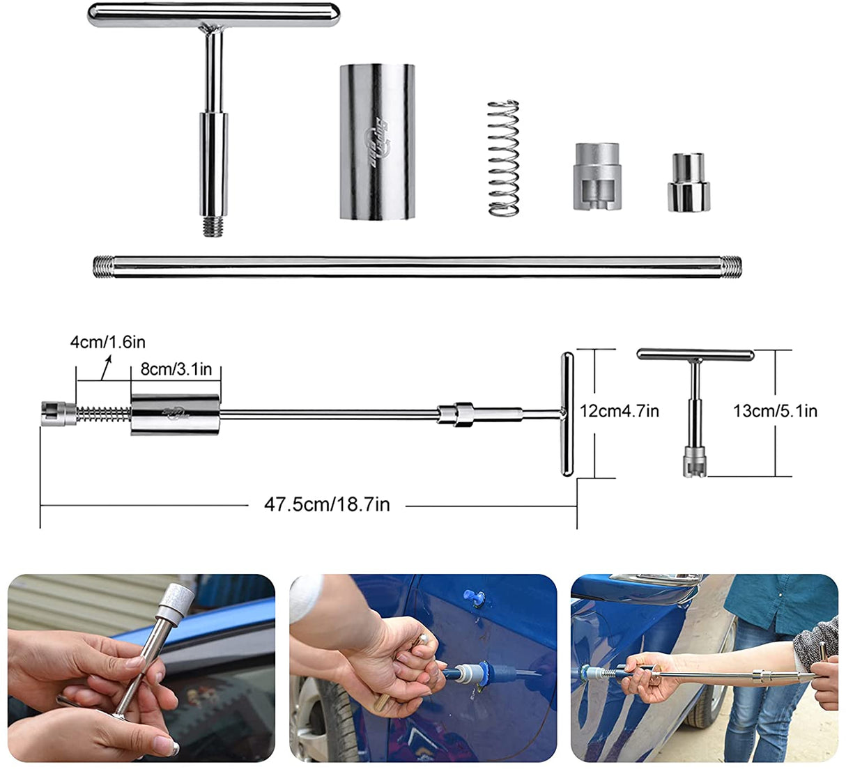 High Quality Paintless Dent Repair Advanced Kit New Black Edition