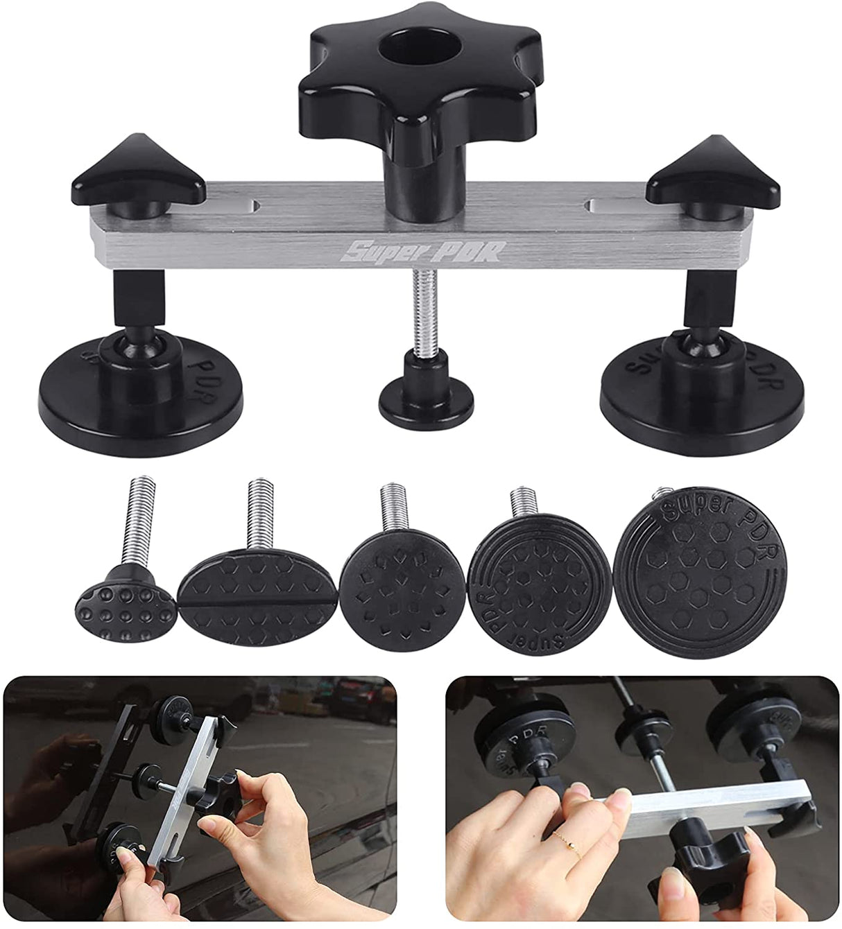High Quality Paintless Dent Repair Starter Kit New Black Edition