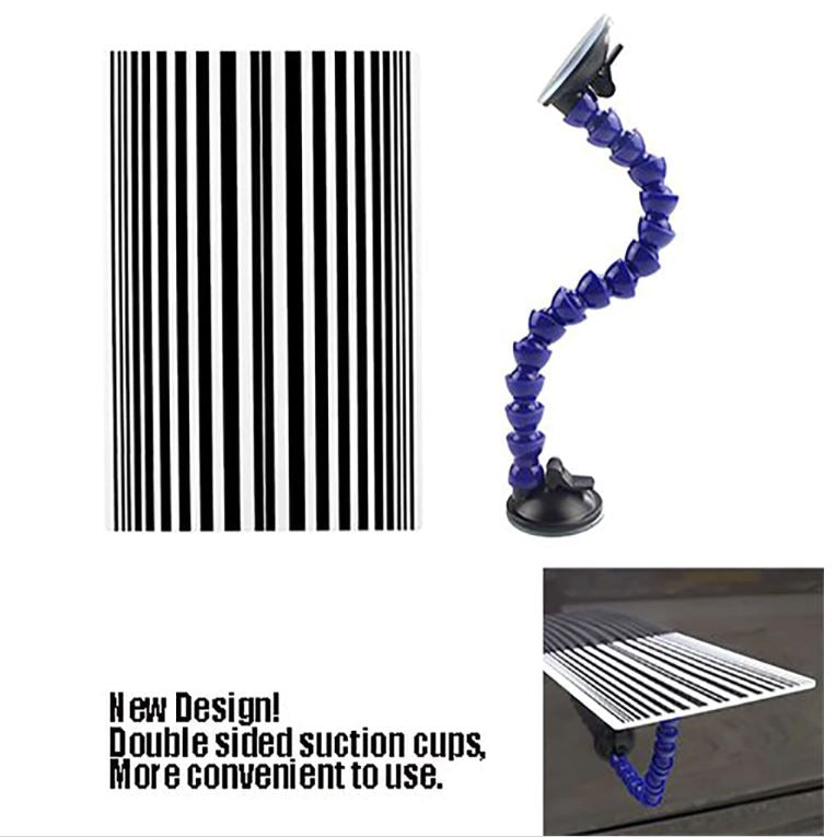 White Multi-Line Reflector Board With Stand and Suction Cup