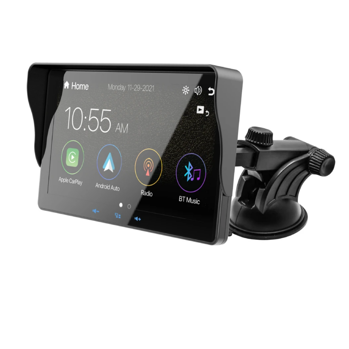 Portable Carplay Android Auto On-Dash Unit Full Touch Maps