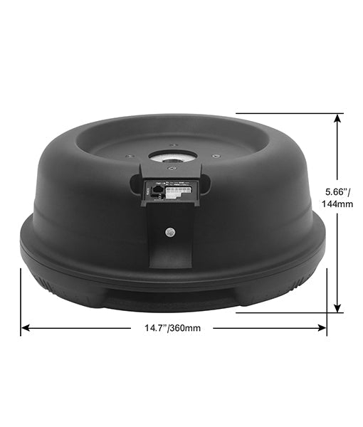 Recoil RST11 11-Inch Hidden Active Spare Tire Subwoofer 200W RMS