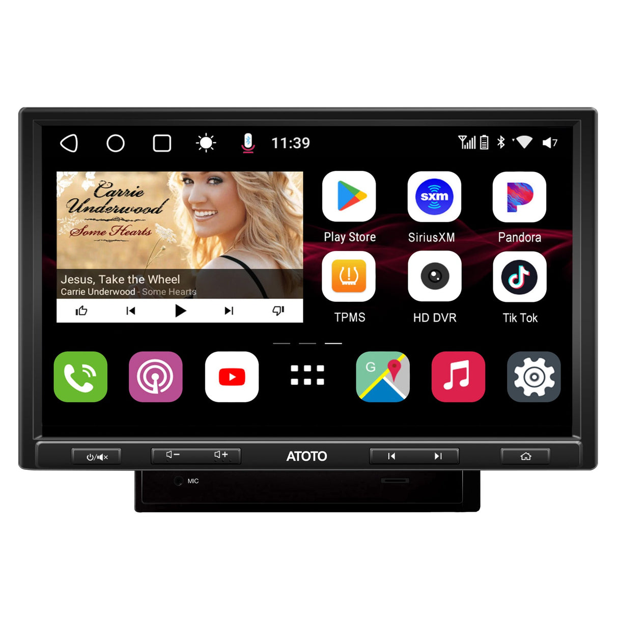 ATOTO Car Stereo S8 Premium 10inch Carplay & Android Auto 3G+32G