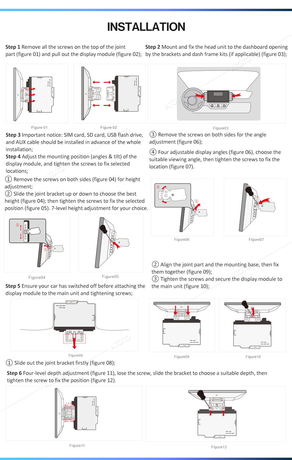 ATOTO Car Stereo S8 Premium 10inch Carplay & Android Auto 3G+32G