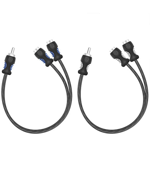 Recoil R1M2F OFC RCA Y-Adaptor 1 Male to 2 Female Pair