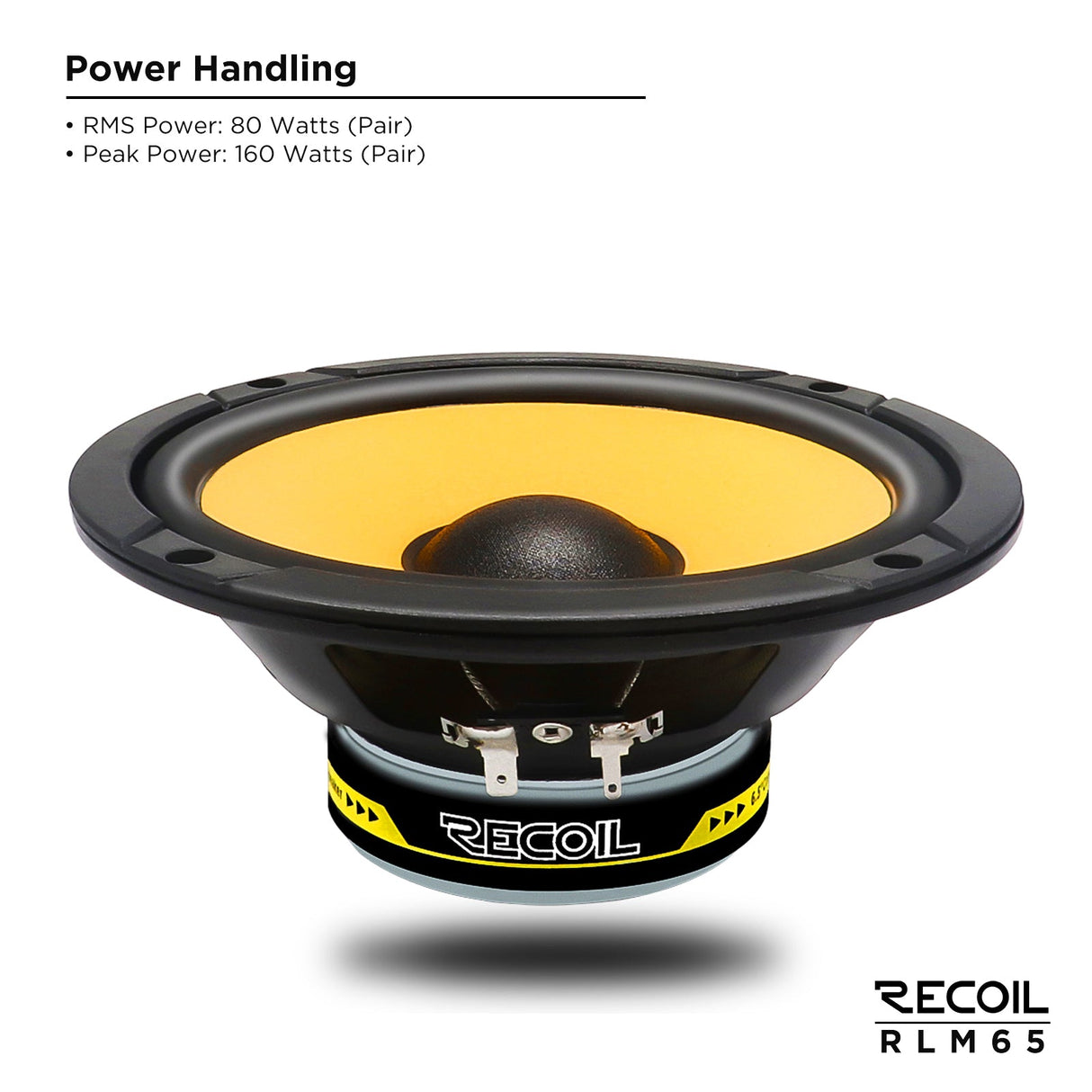 RLM65 Level-3 Series 6.5-Inch Car Audio Component Speaker System