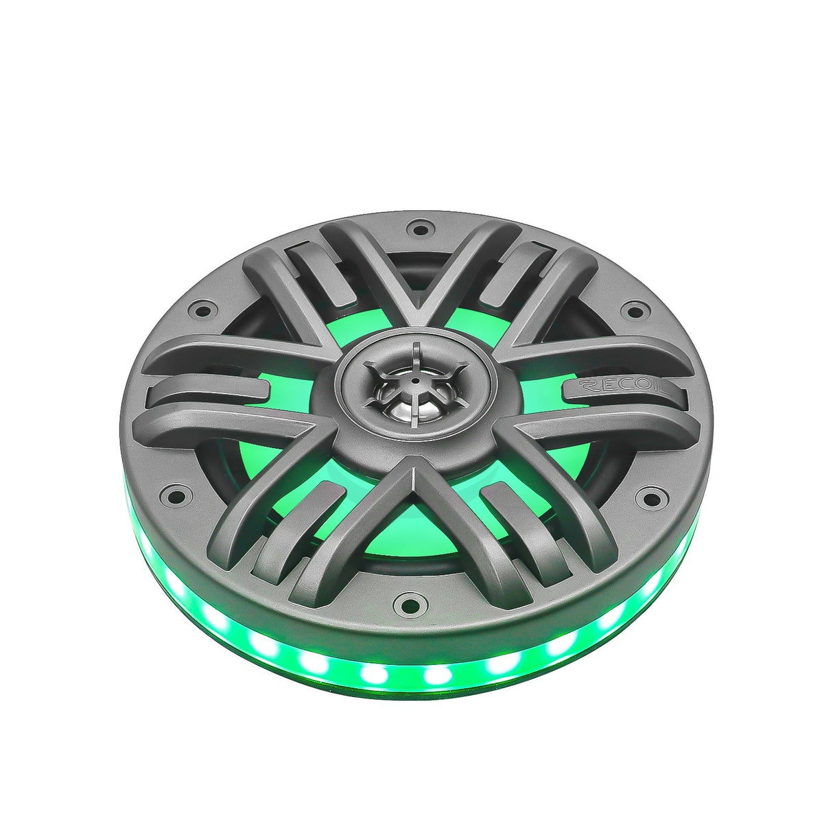 Recoil M1-65K 6.5 Inch 2-Way Marine Speakers with RGB LED Lighting 240W Max