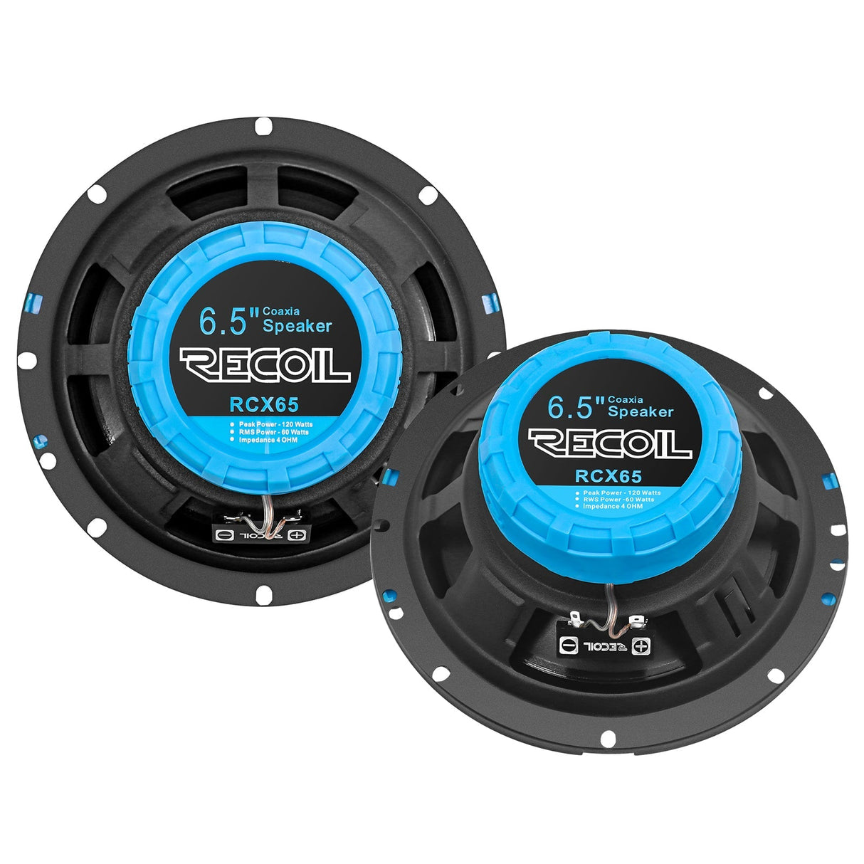 Recoil RCX65 Echo Series 6.5 Coaxial Speakers 200W Max