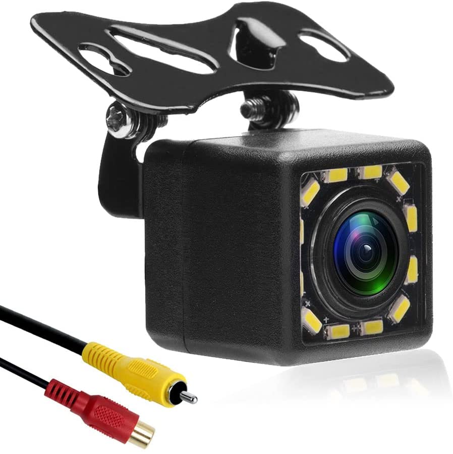Reverse Camera 12 LED Car Backup Wide View Angle