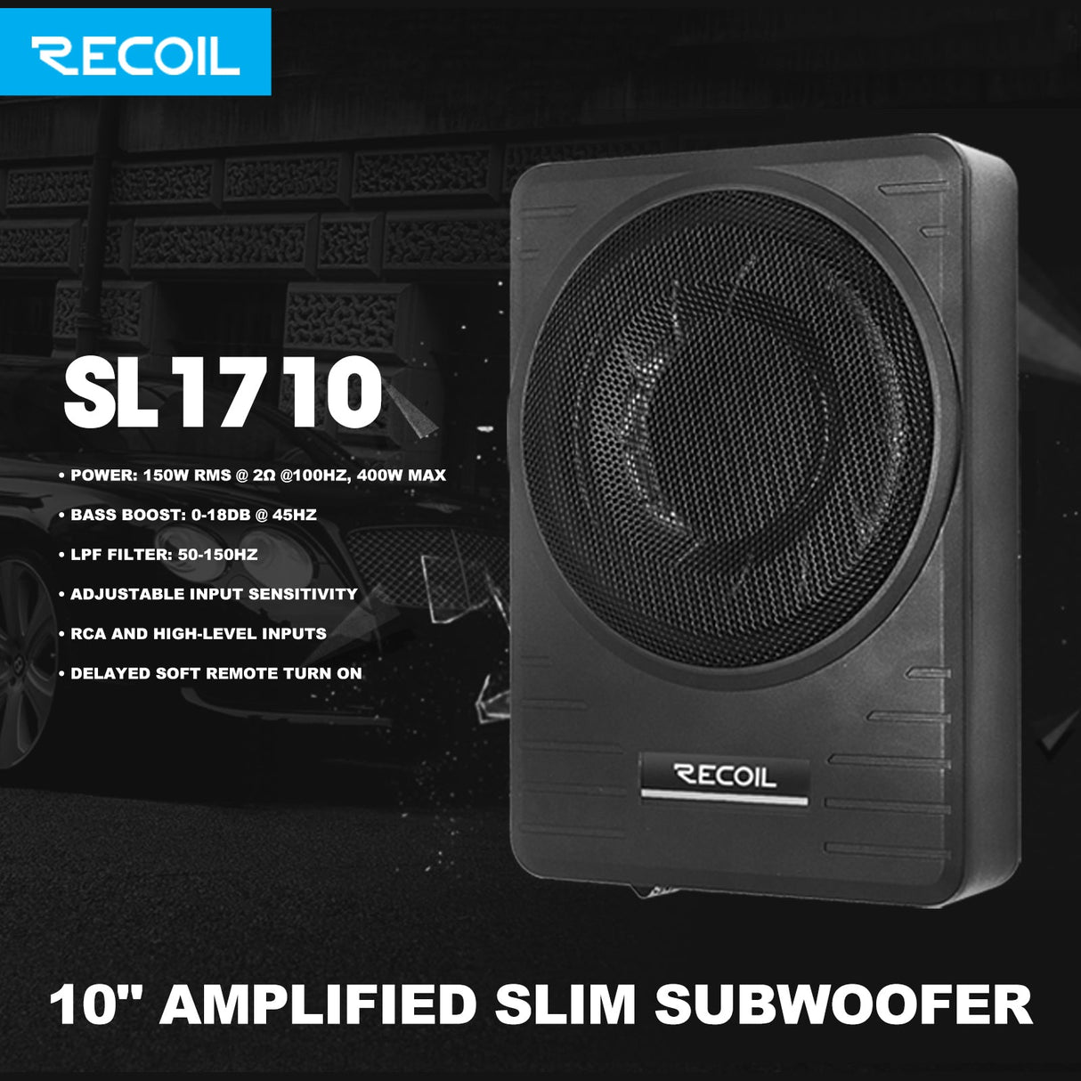 SL1710Recoil10_300WattsMaxPowerUnderSeatSlimAmplifiedCarSubwooferwithRemoteControlandInstallationWiringKits_4.jpg