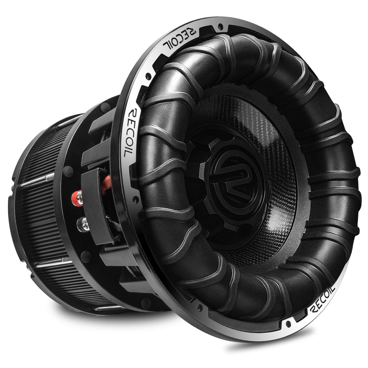 Recoil SPL15D2 15-INCH DUAL 2-OHM SPL SUBWOOFER Peak Power 5000W RMS Power 2500W