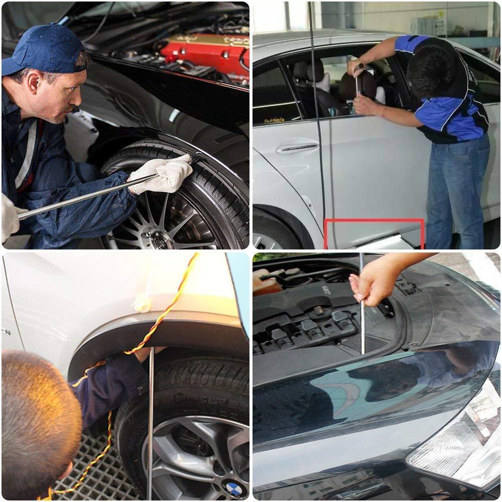 Super PDR 13 Pieces Heavy Duty Rods Paintless Dent Removal Tool Set