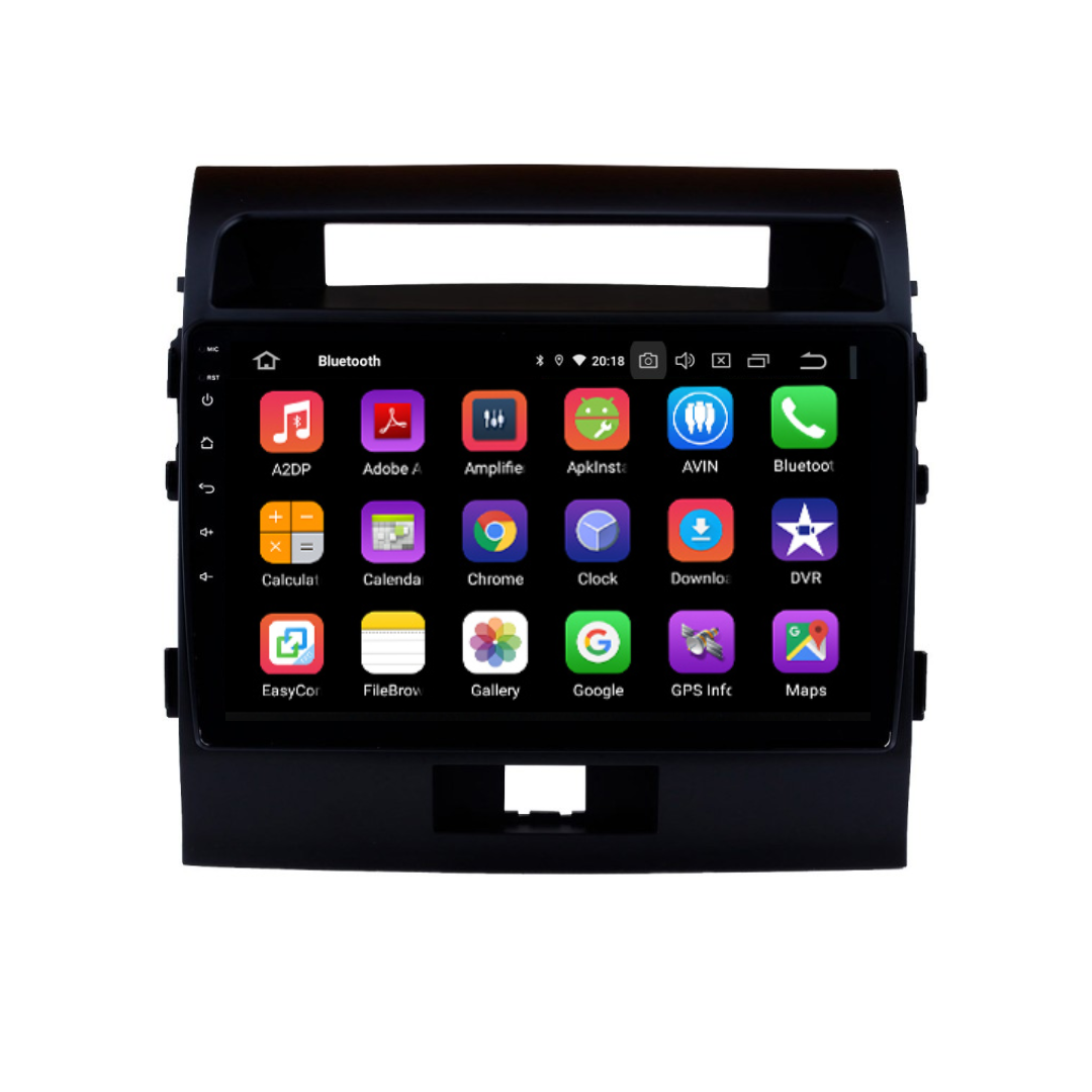 Daiko Car Stereo Wireless Carplay Android Auto For Toyota Land Cruiser 2007-2015
