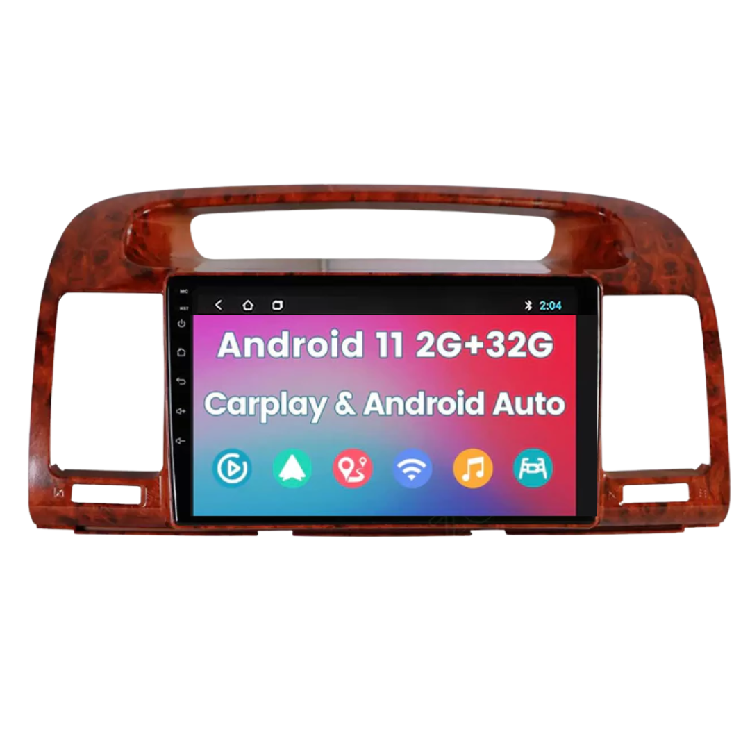 Daiko Multimedia Unit Wireless Carplay Android Auto GPS For Toyota Camry 2002-06