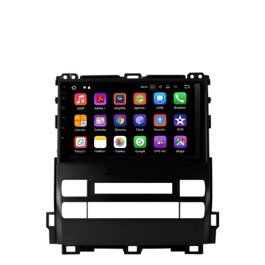 Daiko Car Stereo Carplay Android Auto For Toyota Land Cruiser Prado 2003-2009