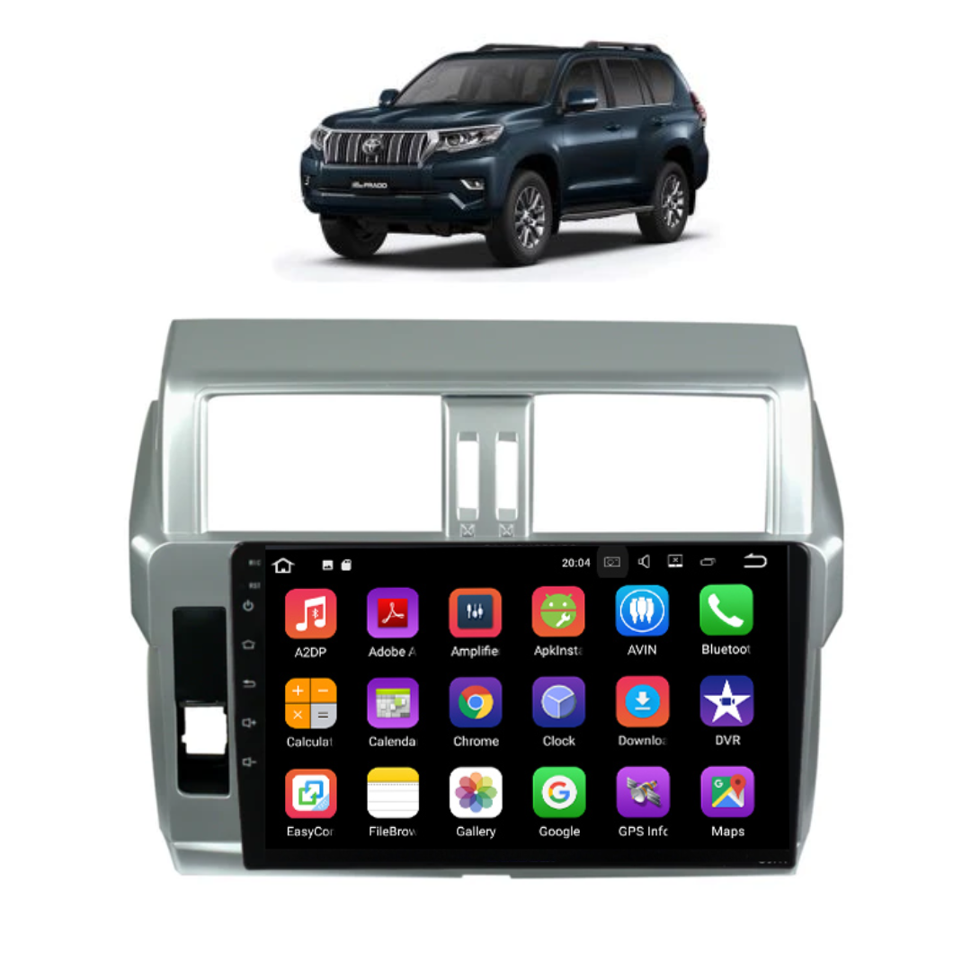 Daiko Car Stereo Carplay Android Auto For Toyota Land Cruiser Prado 2014-2017