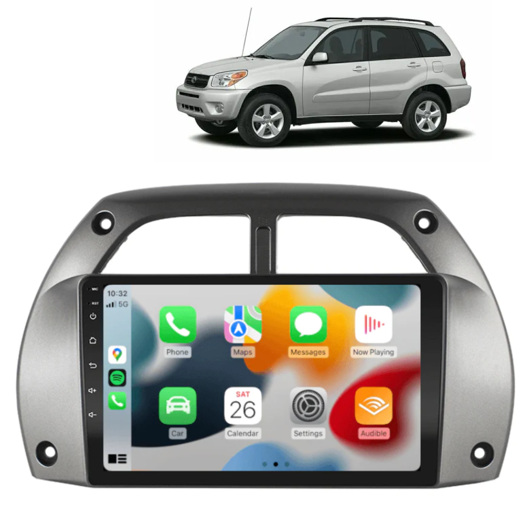 Daiko Multimedia Unit Wireless Carplay Android Auto For Toyota RAV4 2000-2005