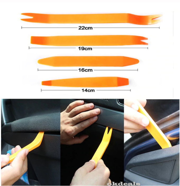 Car Trim Clips Removing Tool 5pc set