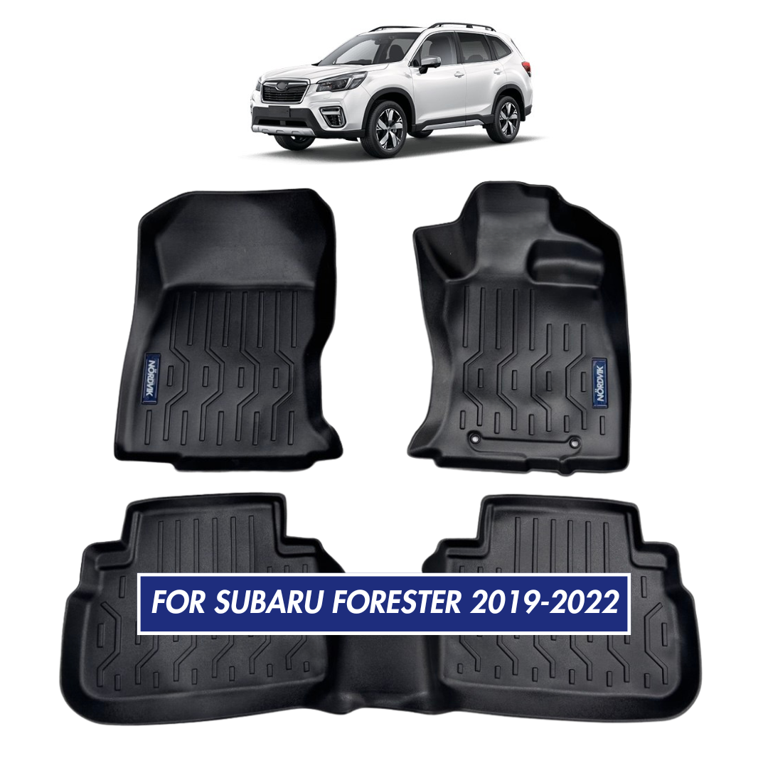 Nordvik Floor Liners Kit For Subaru Forester 2019-2022