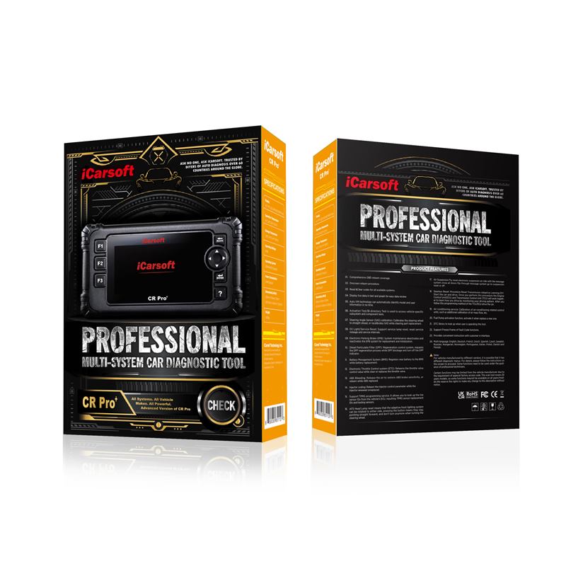 iCarsoft CR PRO Plus Professional Multi-Brand Diagnostic Scanner Tool