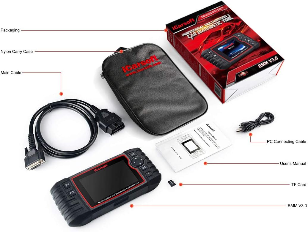 Car Diagnostic scanner iCarsoft BMM V3.0 for BMW / Mini