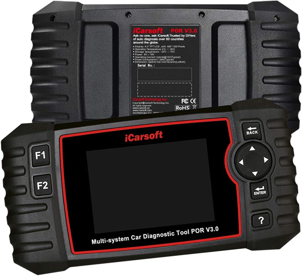 Bidirectional Diagnostic Tool for Porsche iCarsoft POR V3.0 2025 Edition All System OBD2 Scanner