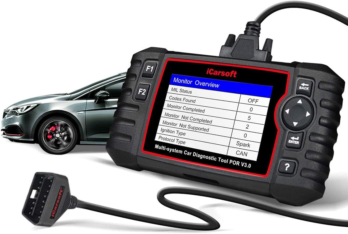 Bidirectional Diagnostic Tool for Porsche iCarsoft POR V3.0 2025 Edition All System OBD2 Scanner