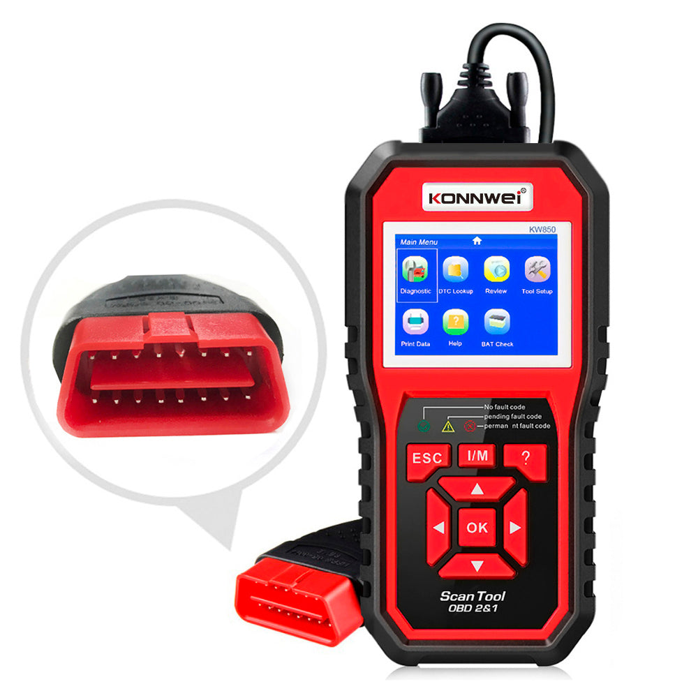 Car Scanner OBD2 Auto Code Reader Diagnostic Check Engine KONNWEI KW850