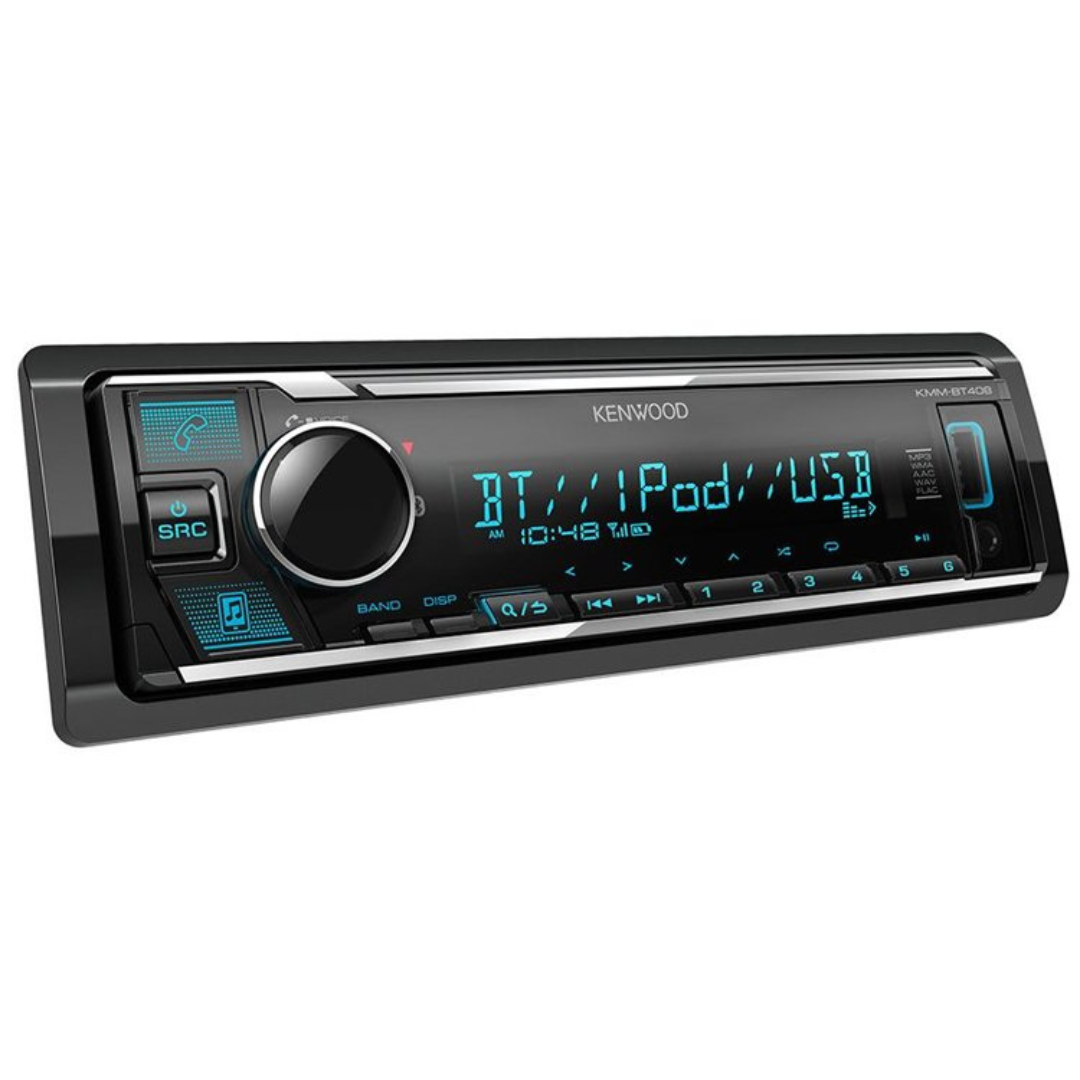 Kenwood KMM-BT408 Car Media Player 1 Din Bluetooth
