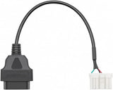 Tesla Model X and Model S pre-2015 12pin to 16pin OBD2 Adapter Diagnostic Cable