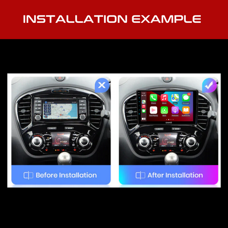 Daiko Multimedia Unit Wireless Carplay Android Auto For Nissan Juke 2010-2017