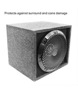 Recoil 12-Inch High Excursion Black Steel Mesh Subwoofer Grille