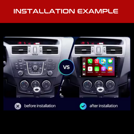 Daiko Multimedia Unit Wireless Carplay Android Auto For 2013 Mazda Premacy / Nissan Lafesta