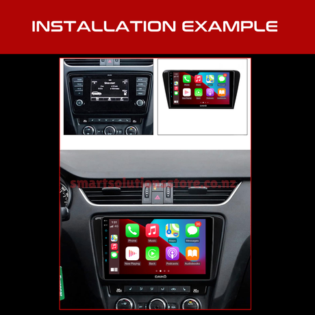 Daiko Multimedia Unit Wireless Carplay Android Auto For Skoda Octavia 2015+