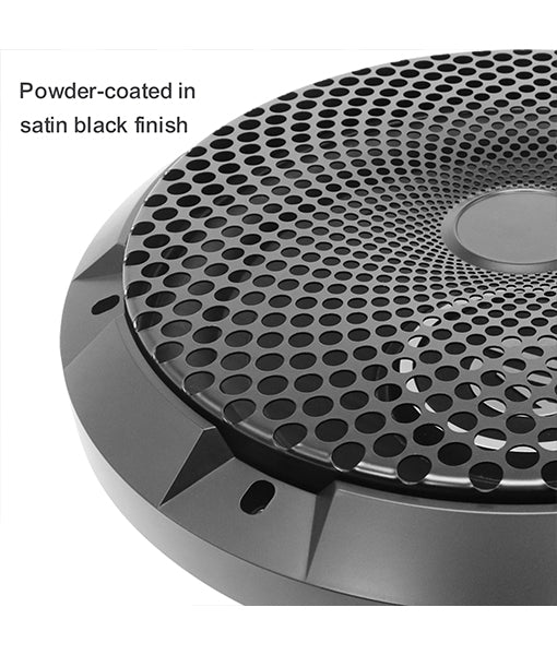 Recoil 12-Inch High Excursion Black Steel Mesh Subwoofer Grille